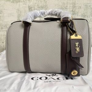 NWOT COACH RUBY 25 SATCHEL DOVE GREY  This  bag still looks brand new